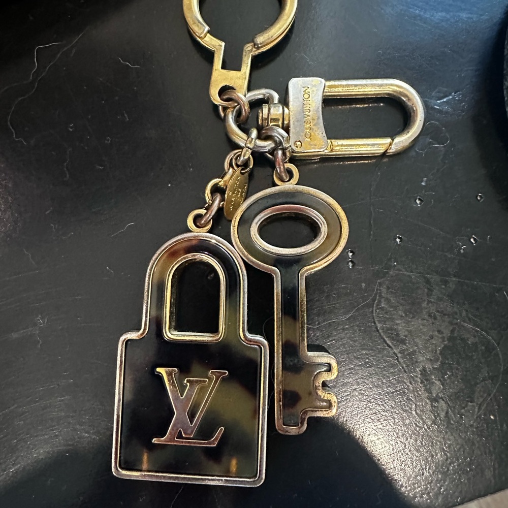 Louis Vuitton Lock and Key Bag Charm